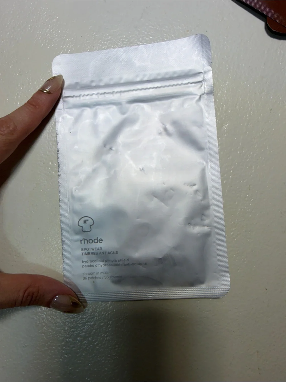 RHODE White Face Mask & Brown Eye Patches Skincare Set